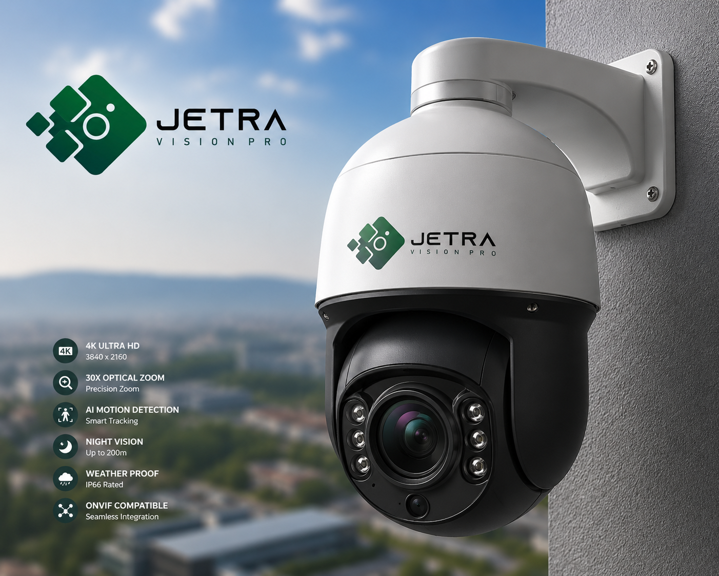 JETRA Vision Pro PTZ Camera